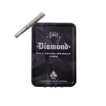 3-Pack Diamond Infused Pre-Roll: Black Triangle