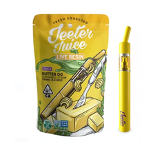 Jeeter Juice Disposable Live Resin Straw - Butter OG