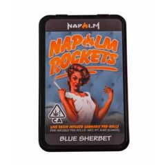Napalm Rockets Pre-roll Pack - Blue Sherbert