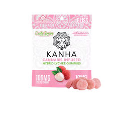 Kanha Hybrid Lychee Gummies 100mg - Exotic Series | Limited Edition