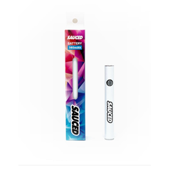 SAUCED BATTERY 380 mAh (White) w/ Charger