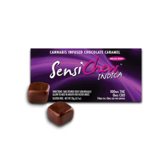 Sensi Chew Indica Chocolate Caramel