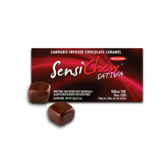 Sensi Chew Sativa Chocolate Caramel