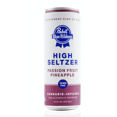 PABST | PBR Infused High Seltzer - PASSION FRUIT | 10mg | Single Can