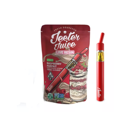 Jeeter Juice Disposable Live Resin Straw - Raspberry Parfait