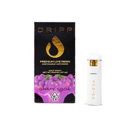 Dripp Live Resin .5g Disposable Grape Soda