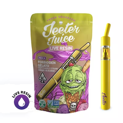 Jeeter Juice Disposable Live Resin Straw - Forbidden Gelato