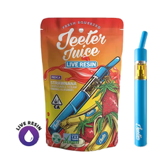 Jeeter Juice Live Resin Disposable Straw - Strawnana