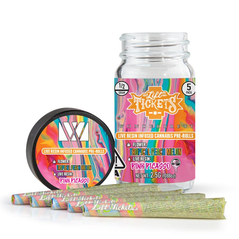 Tropical Peach Melon x Pink Picasso - Infused Pre-Roll 5-Pack