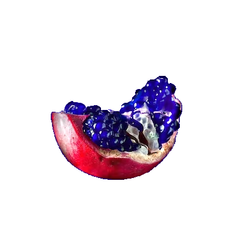 Blue Pomegranate Gelato