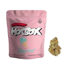 HOTBOX  Ice Cream Sherbet Hybrid (3.5g or 18th) Indoor Flower
