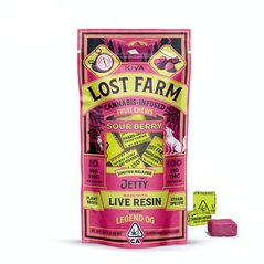 Lost Farm Jetty Extracts Sour Berry x 'Legend OG' Chews