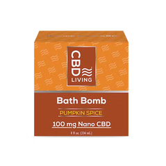 CBD Bath Bomb 100 mg Pumpkin Spice