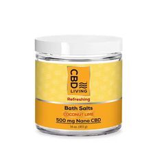 CBD Bath Salts - Coconut Lime (500 mg)