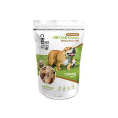 CBD Dog Soft Chews Calming Peanut Butter 300mg