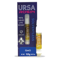GMO 0.5G Liquid Live Rosin Cartridge