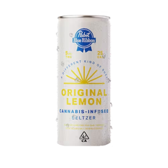 PABST | PBR Cannabis Infused Seltzer - LEMON | 5mg | Single Can