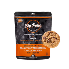 Peanut Butter Oatmeal Cookies Indica 100mg (10pk)