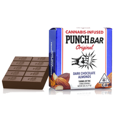 Punch Bar Original - Dark Chocolate Almonds 100mg