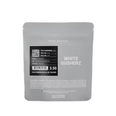 WHITE GUSHERZ - GREY LABEL 3.5G