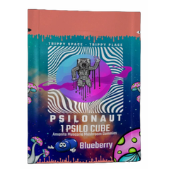Single Gummy Psilo-Cube Blueberry