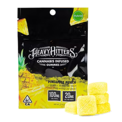 Ultra Potent Cannabis Infused Gummy - Pineapple Punch (H)