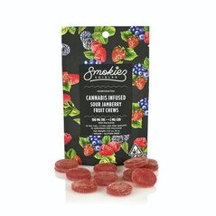Sour Jamberry Gummiez, 100 mg - CA