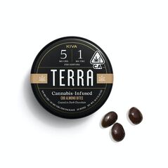 Terra Almond 5:1 CBD Bites - 100mg CBD/THC 20mg