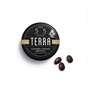 Terra Almond 1:1 CBD Bites - 100mg CBD/THC 100mg