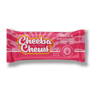 Indica Strawberry Fruit Chews | 100mg