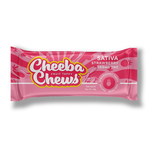 Sativa Strawberry Fruit Chews | 100mg