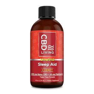 CBD Sleep Aid Syrup - Cherry (200 mg)
