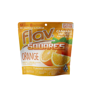Square - Orange - 100mg