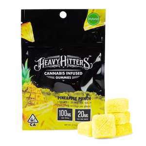 Ultra Potent Cannabis Infused Gummy - Pineapple Punch (H)