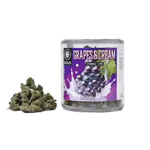 Grapes & Cream | Jarred Flower | (28G) Hybrid