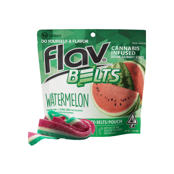 Gummies - Watermelon Belts 100mg