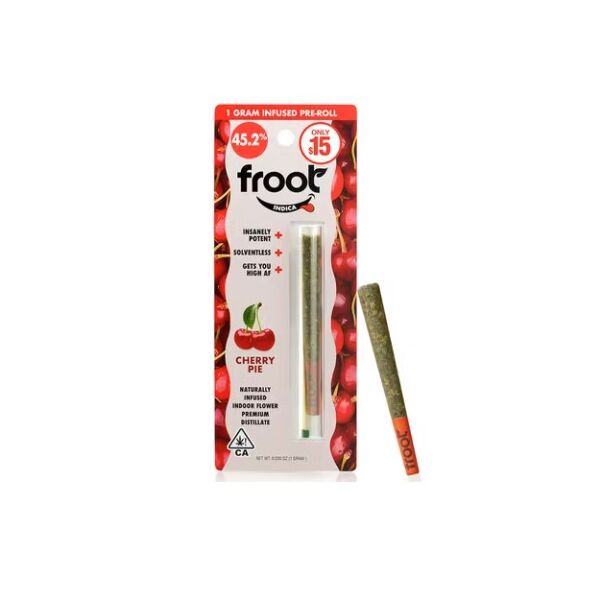 Froot Cherry Pie Infused 1-gram Pre-roll