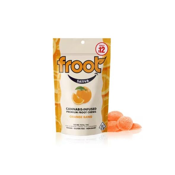 Froot Orange Bang Gummies - 100mg