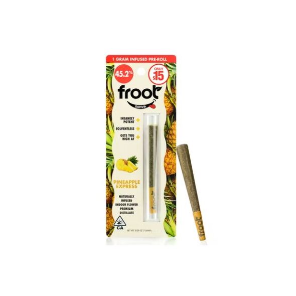 Froot Pineapple Express Infused 1-gram Pre-roll