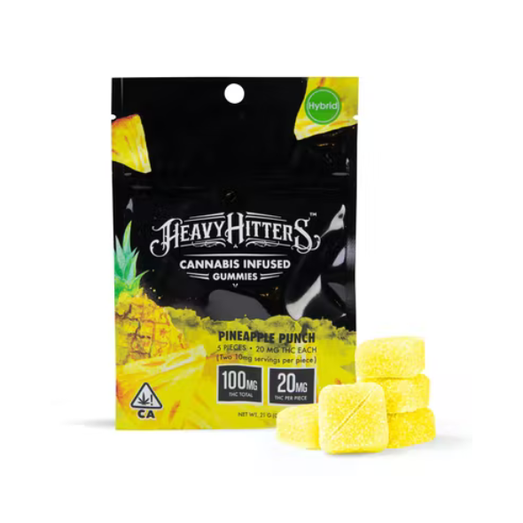 Ultra Potent Cannabis Infused Gummy - Pineapple Punch