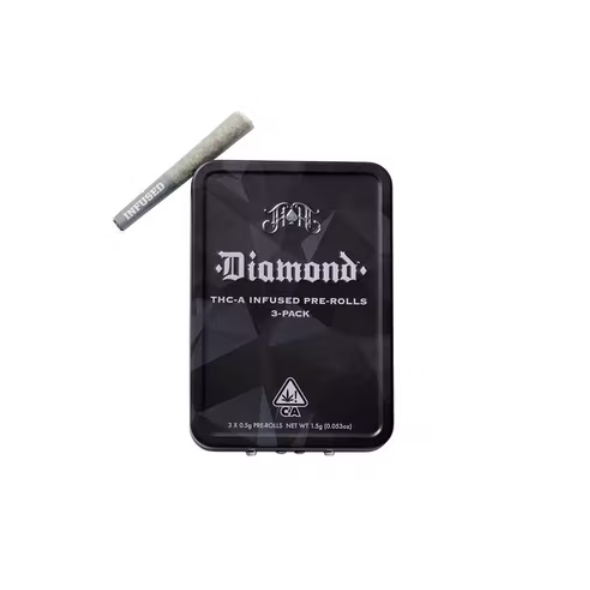 3-Pack Diamond Infused Pre-Roll: J1