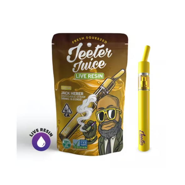Jeeter Juice Disposable Live Resin Straw - Jack Herer