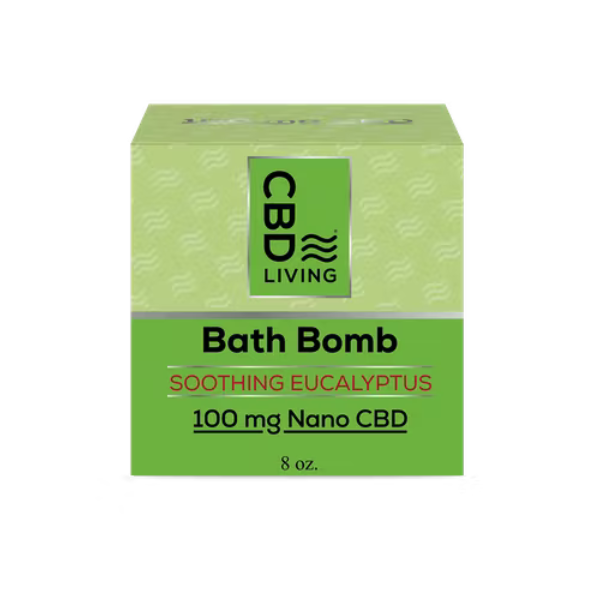 CBD Bath Bomb - Eucalyptus (100 mg)