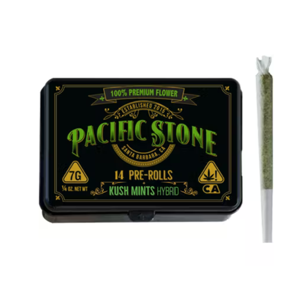 Pacific Stone | Kush Mints Hybrid Pre-Rolls 14pk (7g)