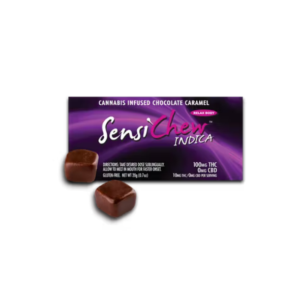 Sensi Chew Indica Chocolate Caramel
