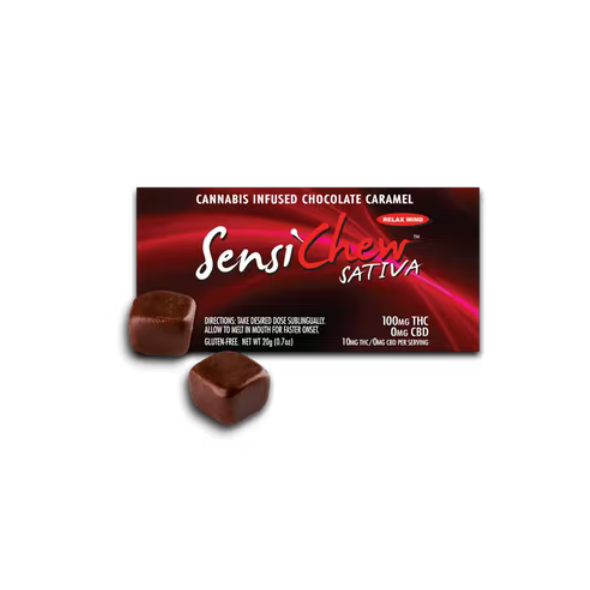 Sensi Chew Sativa Chocolate Caramel