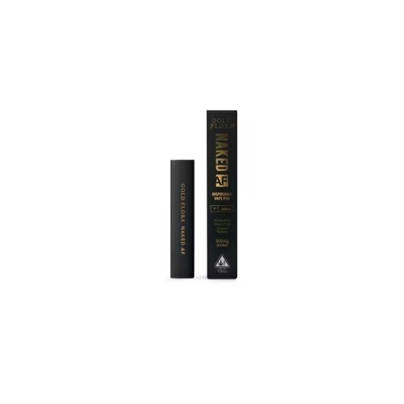 Gold Flora | Naked AF Disposable Vape Pen (500ml) – Indica