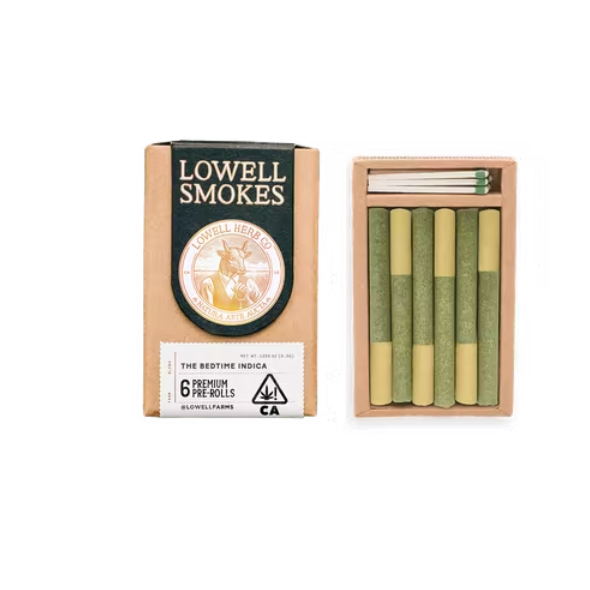 Lowell Smokes | 3.5g Pre Roll Pack | The Bedtime Indica