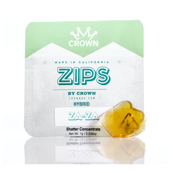 Zips By Crown Za-Za Shatter 1g