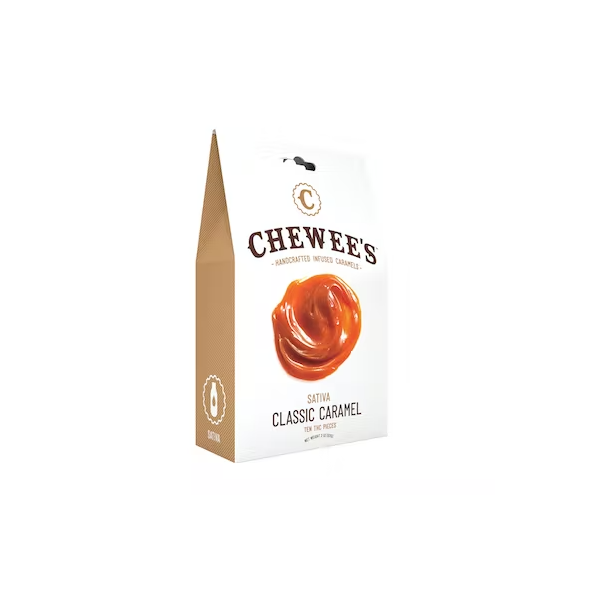 Classic Caramel Chews - Sativa 100mg